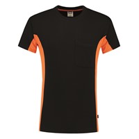 Tricorp workwear bi-colour uni t-shirt - zwart-oranje